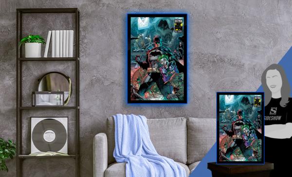 Batman 80 LED Poster Sign (Large) Wall Light