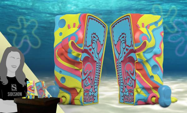 XXPOSED SpongeBob SquarePants (Rainbow Swirl Edition) Polystone Statue