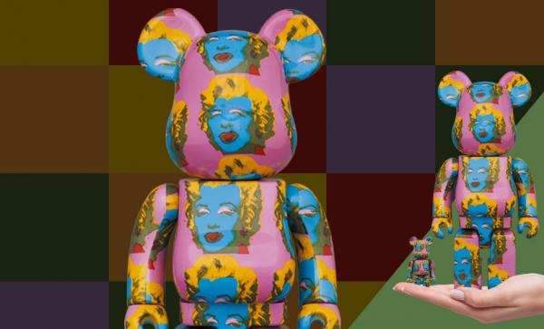Be@rbrick Andy Warhol’s Marilyn Monroe #2 100% & 400% Bearbrick
