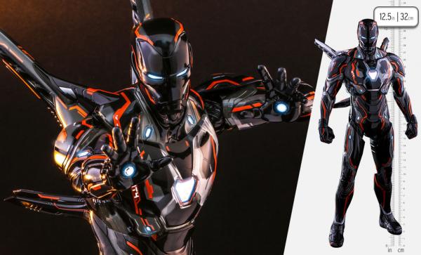 Iron Man Neon Tech 4.0 Sixth Scale Figure