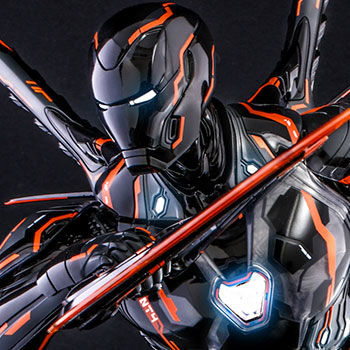 Iron Man Neon Tech 4.0 Sixth Scale Figure