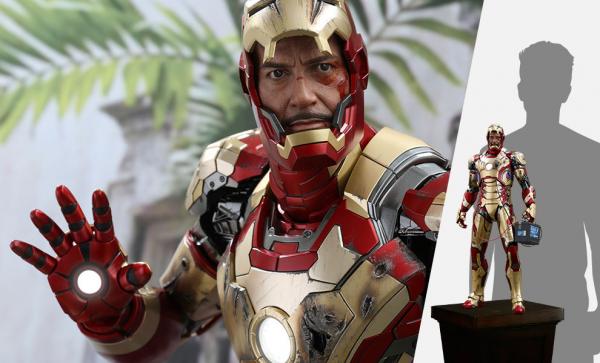 Iron Man Mark XLII (Deluxe Version) Quarter Scale Figure