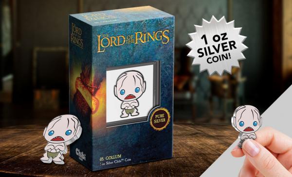 Gollum 1oz Silver Coin Silver Collectible