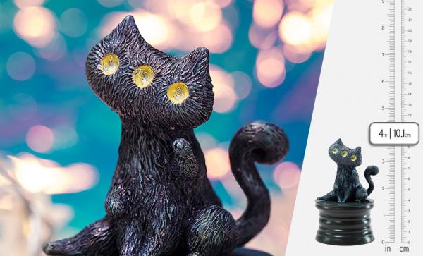 Fantasy Night Cat Figurine