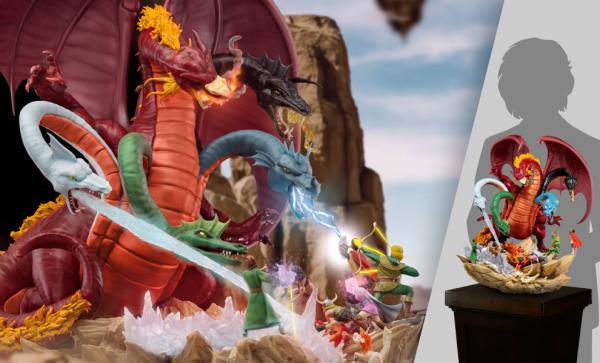 Tiamat Battle Diorama