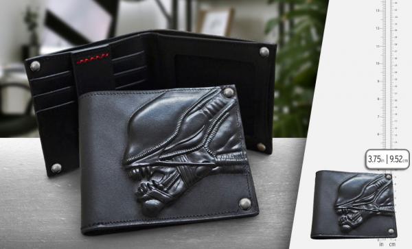 Alien Embossed Leather Wallet Wallet