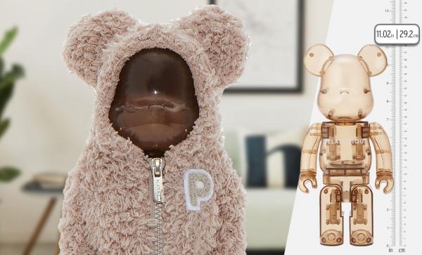 Gelato Pique x Be@rbrick Beige 400% Bearbrick