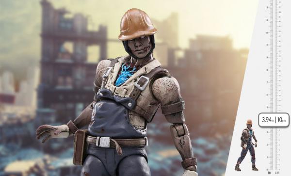 Infected Worker Action Figure