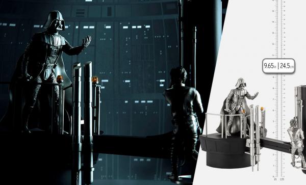 Luke vs Darth Vader Diorama