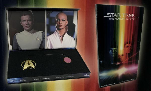 Ilia Sensor and Command Insignia Set Prop Replica