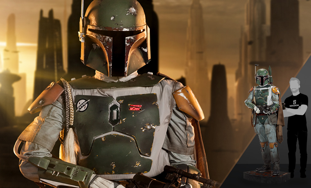 sideshow life size boba fett