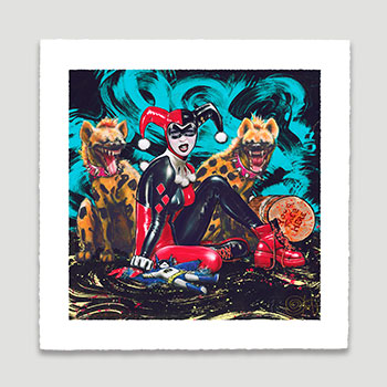 DC Comics APR160452 Statue Harley Quinn Rouge/Blanc et Noir