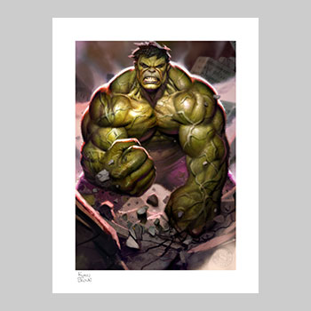 The Incredible Hulk Art Print
