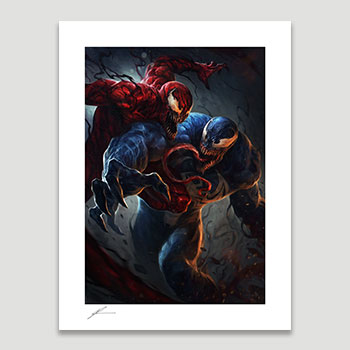Venom vs Carnage Art Print