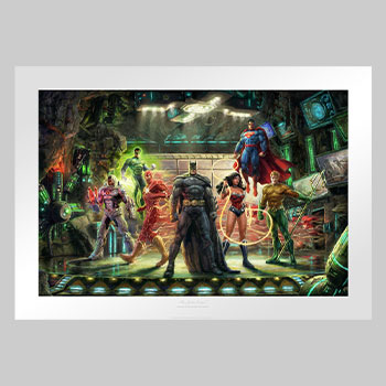 The Justice League Art Print
