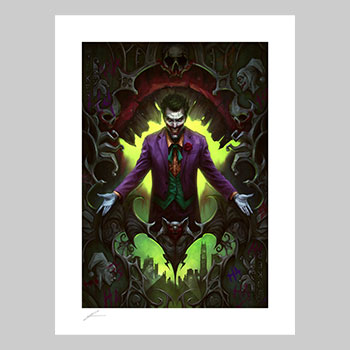 The Joker: Wild Card Art Print