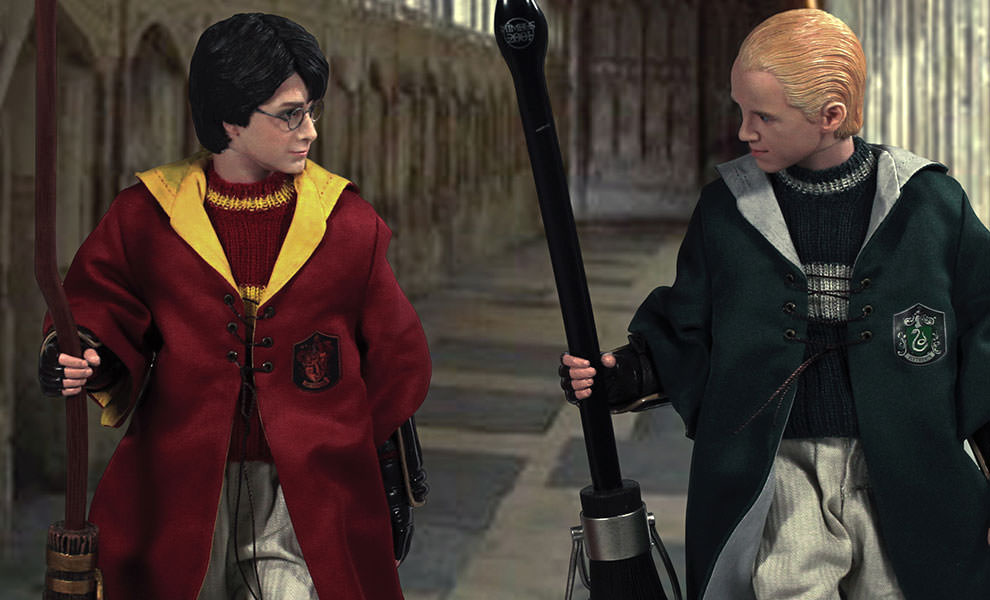 Harry Potter Harry Potter and Draco Malfoy Quidditch ...