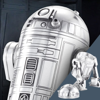 R2-D2 Canister Pewter Collectible