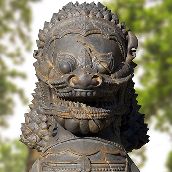 Sagat Thai Guardian Set Statue