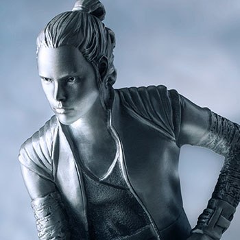 Rey Figurine Pewter Collectible