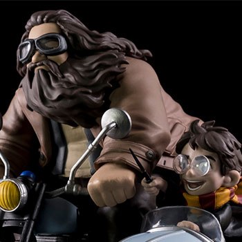 Harry Potter and Rubeus Hagrid Q-Fig Max Diorama