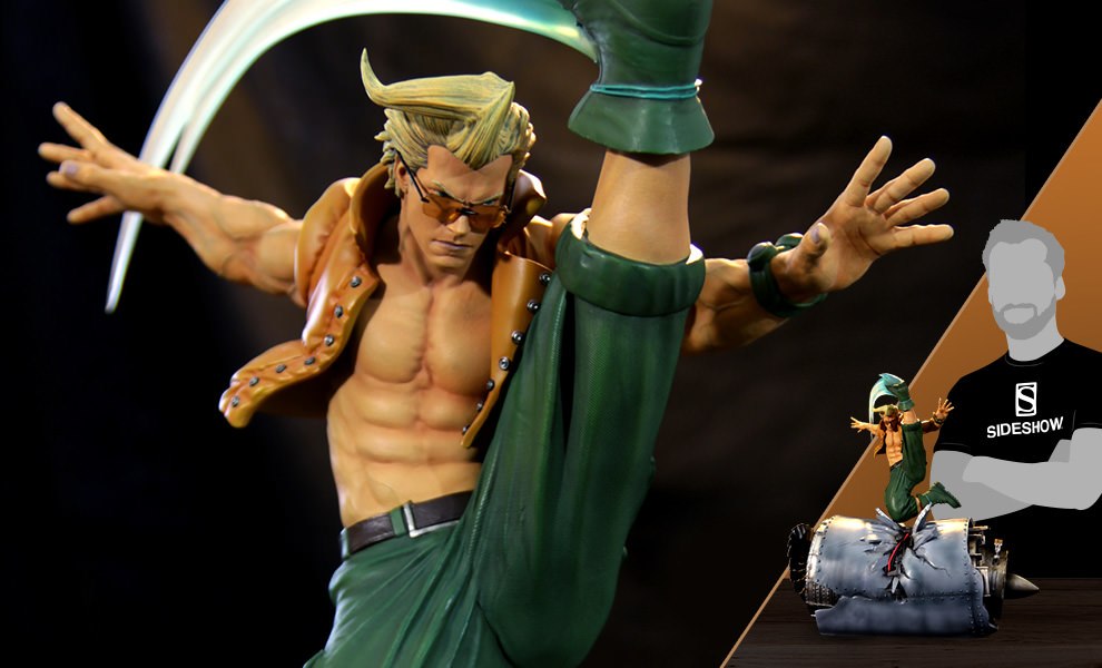 Street Fighter Charlie Nash Diorama By Kinetiquettes Sideshow Collectibles