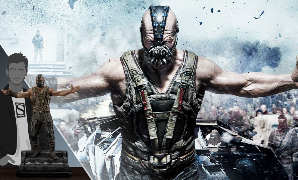 bane batman statue