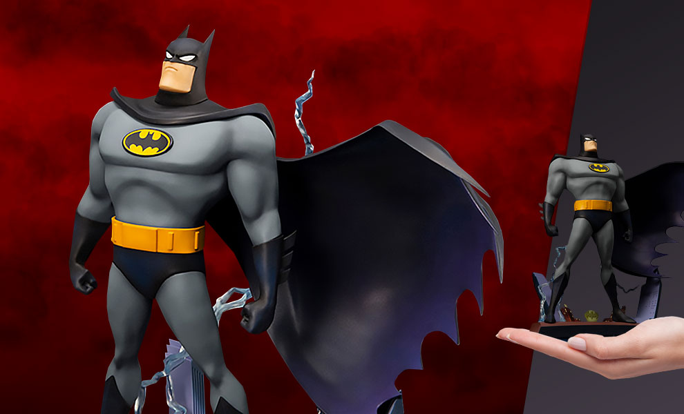Batman Animated Series Batman Opening Sequence Ver Artfx Statue