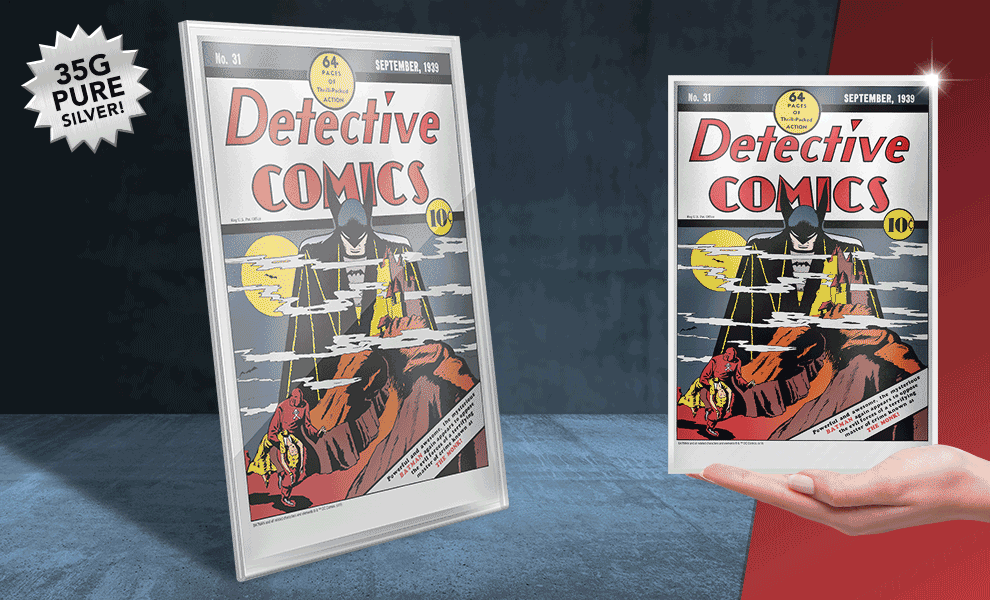 Detective Comics #31 Silver Foil Silver Collectible
