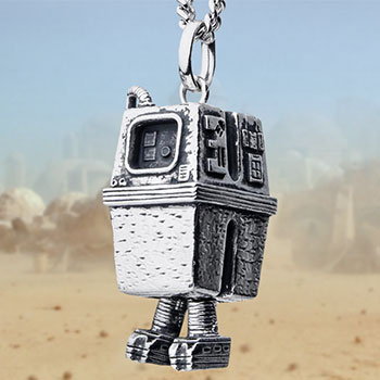 Gonk Droid Necklace Jewelry