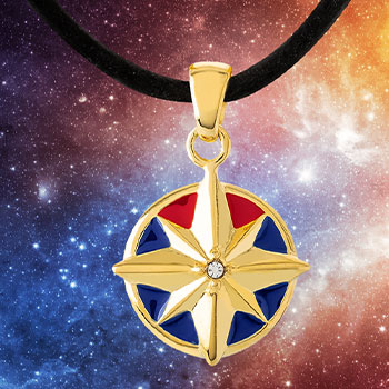 Captain Marvel Star Choker Jewelry