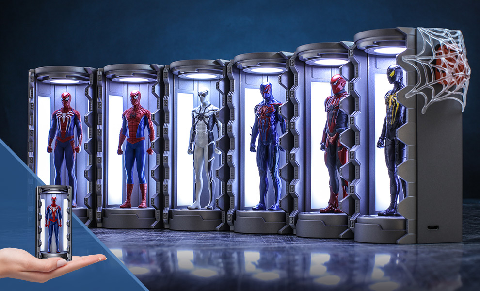 Spider-Man Armory Miniature Diorama
