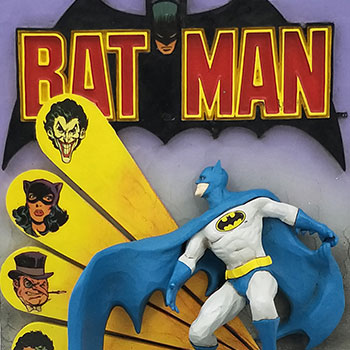 Batman 3D Comic Book Figurine