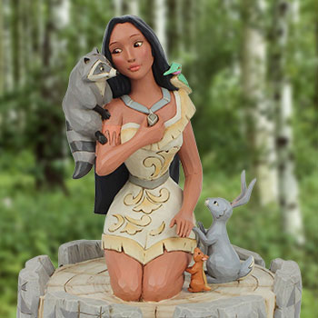 White Woodland Pocahontas Figurine
