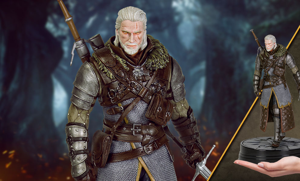 Figurine Game Geralt The Witcher Wild Hunt Witcher Geralt Ursine Grandmaster 