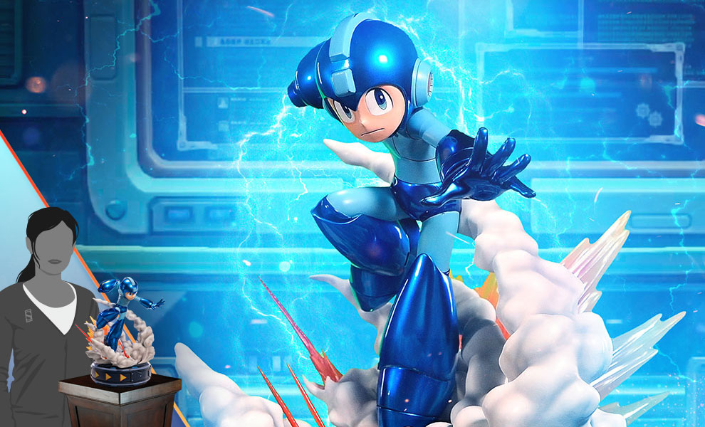 Mega Man Statue