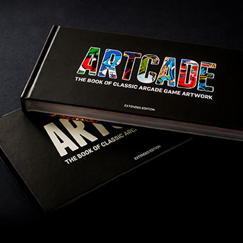 ARTCADE - The Book of Classic Arcade Game Art Book