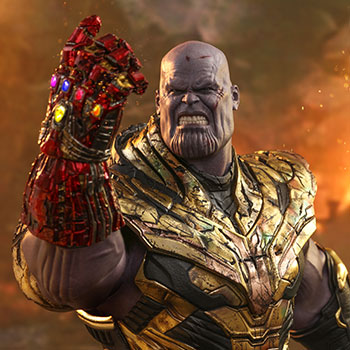 Thanos (Battle Damaged Version) Sixth Scale Figure