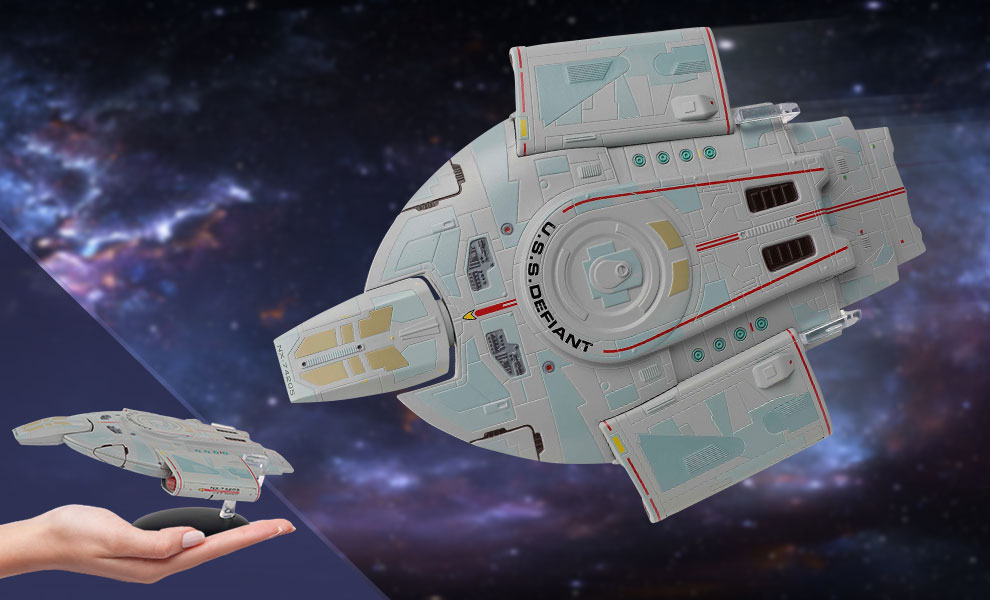 Star Trek Starships USS DEFIANT NX-74205 Model Box Edition Eaglemoss 7 GIFT IDEA 