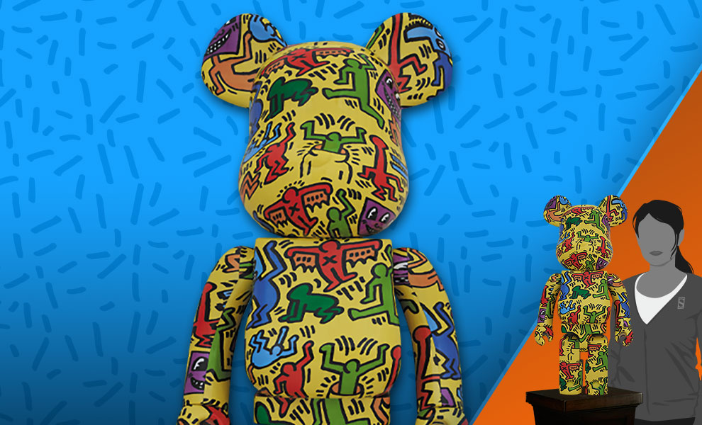 Be Rbrick Jean Michel Basquiat 6 1000 Collectible Figure By Medicom Toy Sideshow Collectibles
