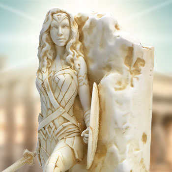 Wonder Woman (Neo-Classical Marble) Statue