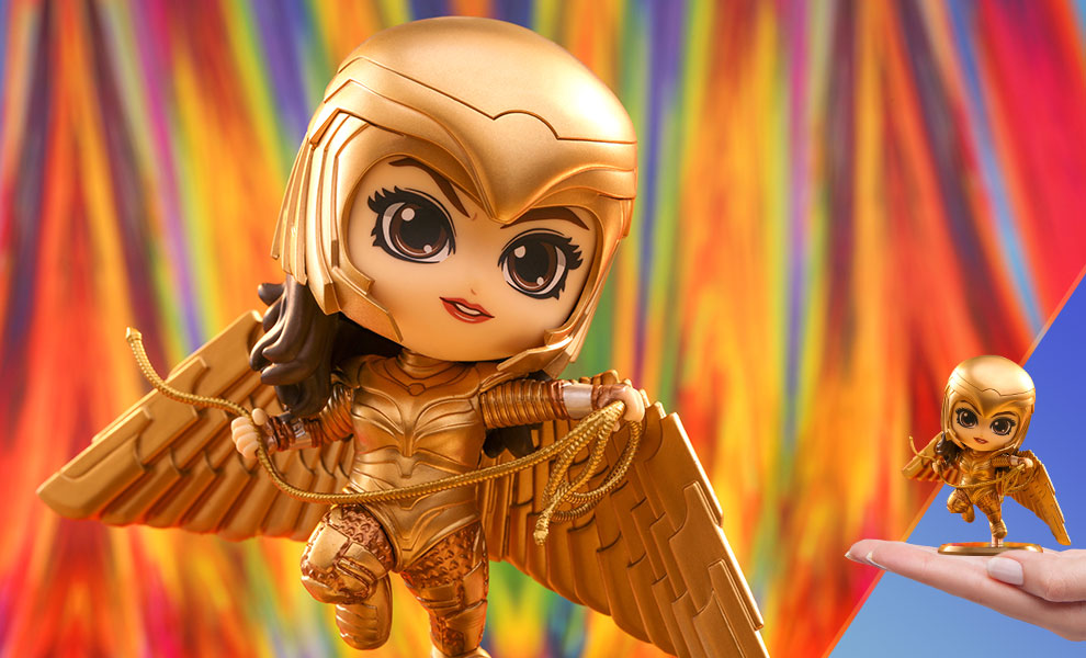 Golden Armor Wonder Woman (Flying Version) Collectible Figure