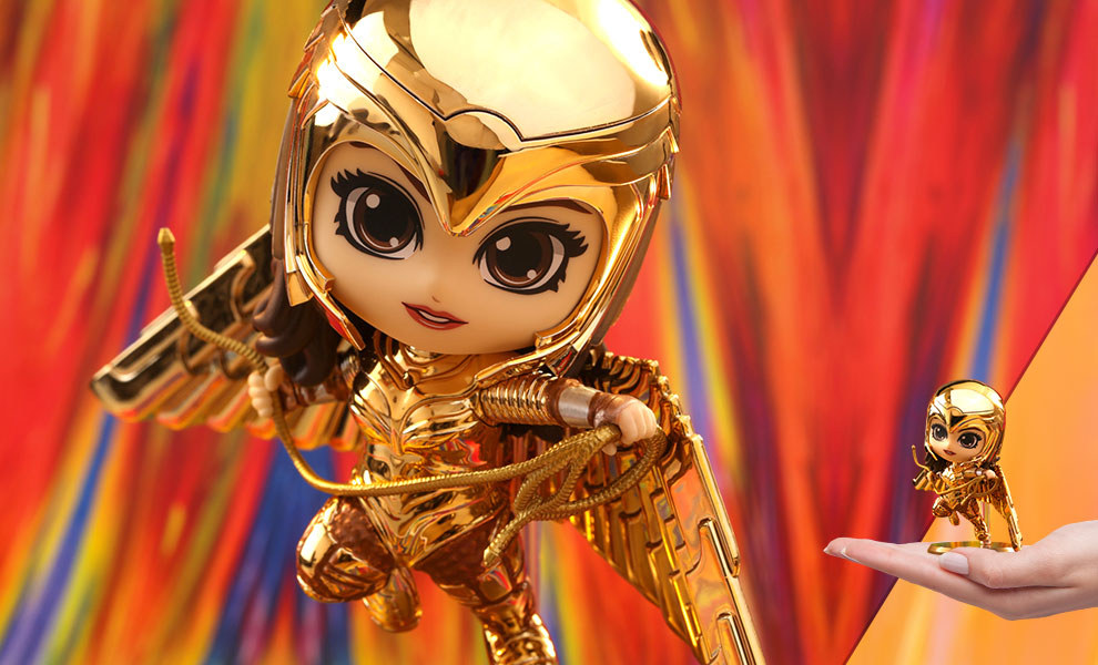Golden Armor Wonder Woman (Metallic Gold Version) Collectible Figure