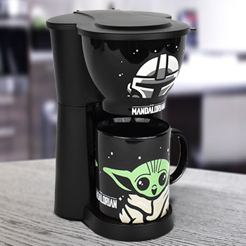 The Mandalorian Inline Single Cup Coffee Maker with Mug Kitchenware