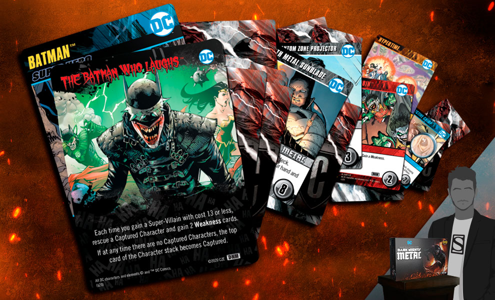 DC Deck Building Game: Dark Nights: Metal Playing Cards