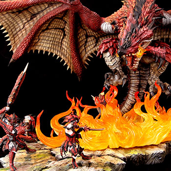 Rathalos: The Fiery Bundle Diorama