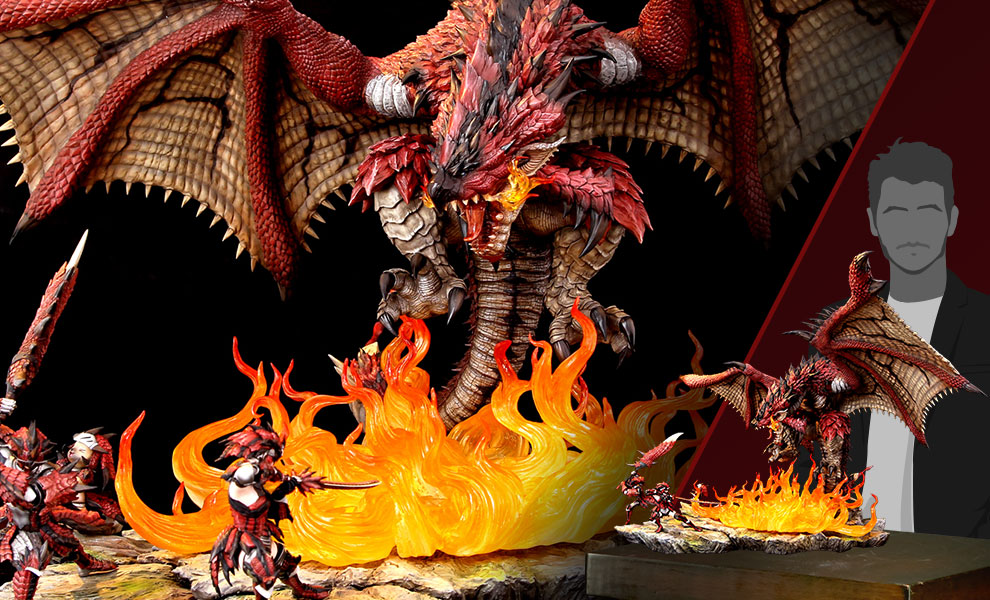 Rathalos: The Fiery Bundle Diorama