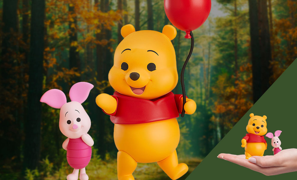 Winnie the Pooh and Piglet Nendoroid Collectible Figure