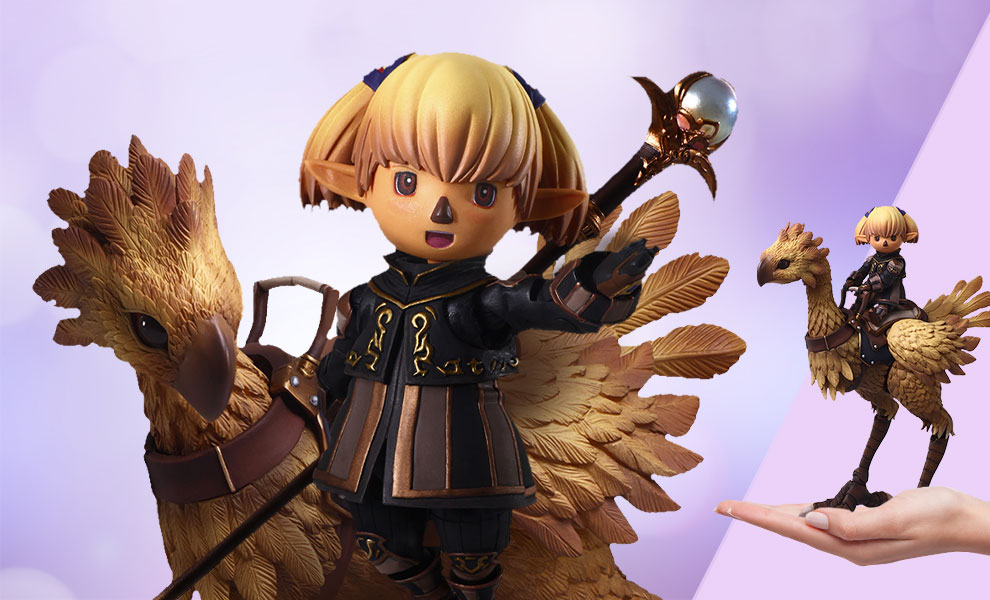 Square Enix Final Fantasy XI Online Bring Arts figure Shantotto & Chocobo F/S 