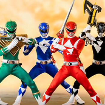 Core Rangers + Green Ranger Six Pack Collectible Set